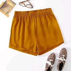 *4 for $30* Mustard Yellow Shorts